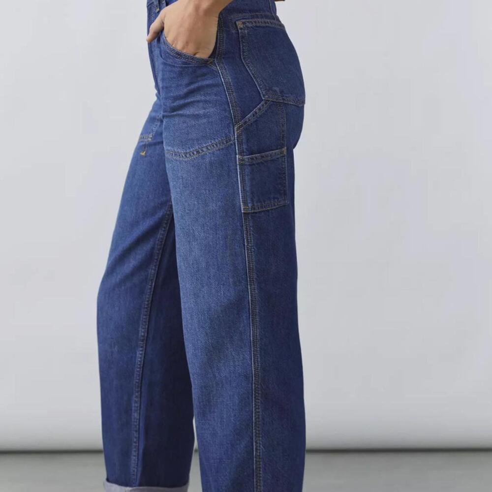 Pilcro from Anthropologie The Forager Relaxed Straight Denim Jeans - Size - 28 - Picture 2 of 11